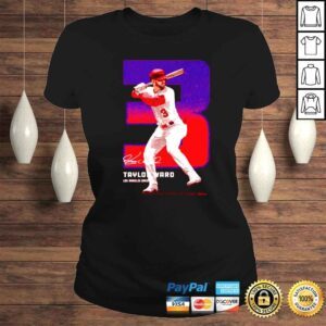 ClassicLadies Taylor Ward Los Angeles Angels Outline signature shirt