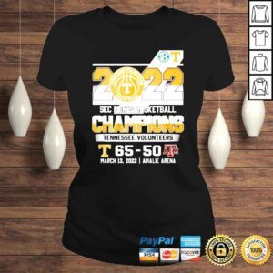 ClassicLadies Tennessee Volunteers 2022 Sec Mens Basketball Champions shirt