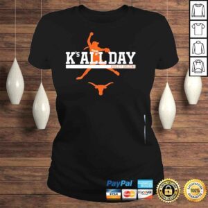 ClassicLadies Texas softball hailey dolcinI ks all day shirt