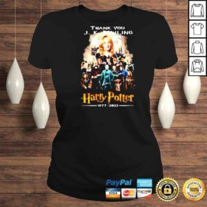 ClassicLadies Thank You JK Rowling Harry Potter 19772022 Signatures Shirt