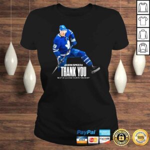 ClassicLadies Thank You Jason Spezza Best Of Luck In Your Retirement shirt