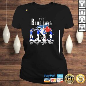 ClassicLadies The Blue Jays Abbey Road signatures 2022 shirt