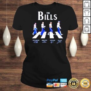 ClassicLadies The Buffalo Bills Football Abbey Road Signatures Shirt