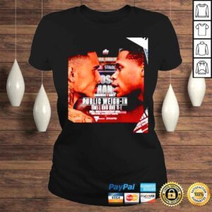 ClassicLadies The Final Unification George Kambosos Jr vs Devin Haney Public Weigh In shirt