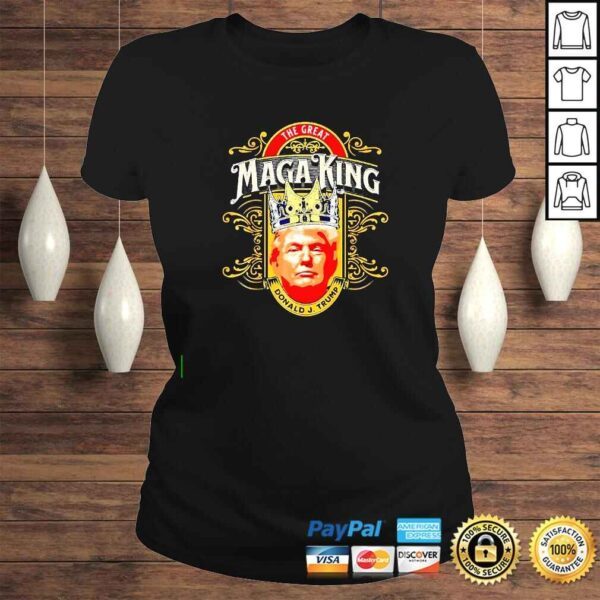 The Great MAGA King Trump Biden Political 45 47 2024 shirt - Image 3