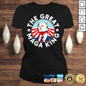 ClassicLadies The Great Maga King Donald Trump TShirt