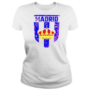 ClassicLadies The King Real Madrid CF Crown Champions UEFA Champions League TShirt