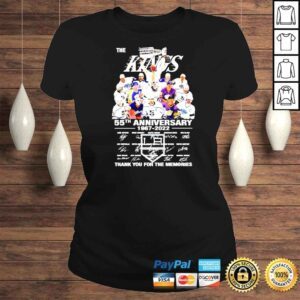 ClassicLadies The Kings 55th anniversary 1967 2022 thank you for the memories shirt