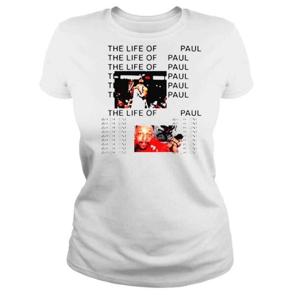 The Life Of Paul Pierce Album Cover shirt - Image 3