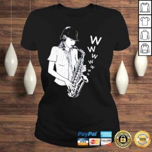 ClassicLadies The Sax Lady Tee Shirt