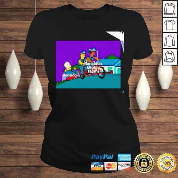 The Simpsons Ronaldo Ronaldos Mighty Tapins cartoon shirt - Image 3