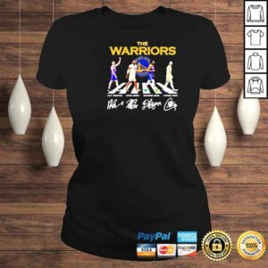 ClassicLadies The Warriors Abbey Road team signature shirt