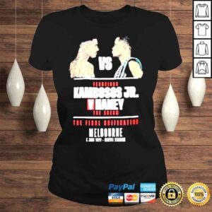 ClassicLadies The final unification kambosos jr vs haney shirt