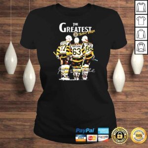 ClassicLadies The greatest team ever Patrice Bergeron Brad Marchand David Pastrnak shirt