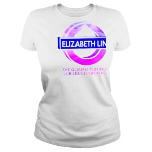 ClassicLadies The queens platinum jubilee celebration elizabeth line shirt