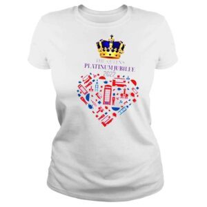 ClassicLadies The queens platinum jubilee queen elizabeths platinum jubilee shirt