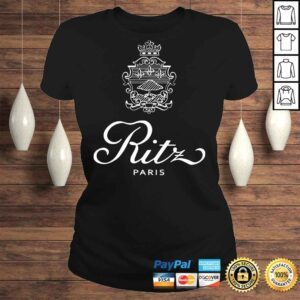 ClassicLadies The ritz paris hotel x frame LA merch era of cult hotel store ritz paris logo shirt