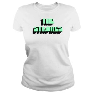 ClassicLadies The strokes vintage text shirt