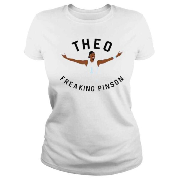 Theo Freakin Pinson Brooklyn Basketball Sports Fan Shirt - Image 3