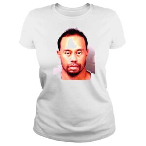 ClassicLadies Tiger Woods Dui Mug Shot Masters Golf shirt