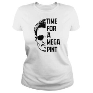 ClassicLadies Time For A Mega Pint Johnny Depp shirt