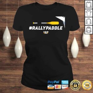 ClassicLadies To the top talk Rally Paddle Top Gun logo shirt