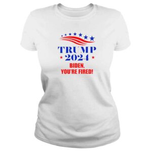 ClassicLadies Trump 2024 Biden Youre Fired Trump Return Anti Biden TShirt