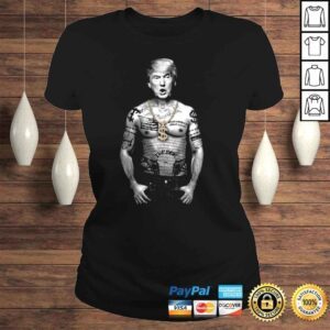 ClassicLadies Trump Nation Gangster Donald Trump Shirt