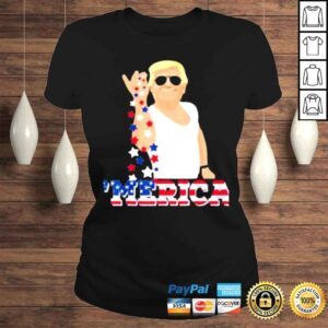 ClassicLadies Trump bae funny 4th of july Trump salt freedom shirt