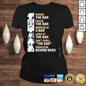 ClassicLadies Trump raised the bar Harris failed the bar shirt