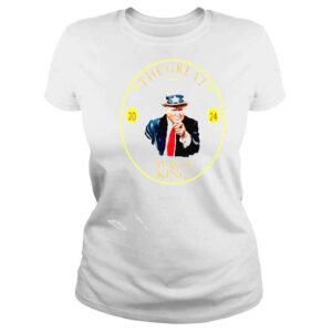 ClassicLadies Trump the great USA Maga king Uncle Sam shirt