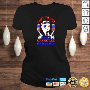 ClassicLadies Trump time to get star spangled hammered 4th of July shirt