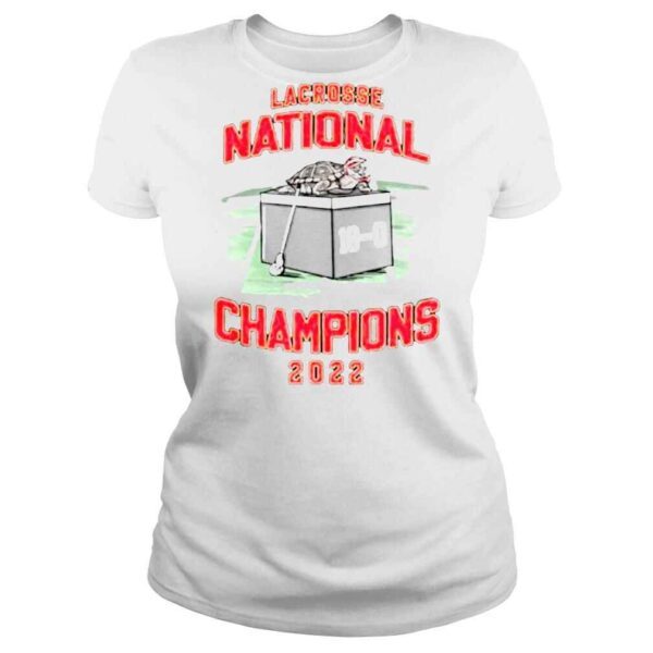 Turtle Lacrosse National Champions 2022 Shirt - Image 3