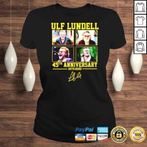 ClassicLadies Ulf Lundell 45th anniversary 1975 2020 signature shirt