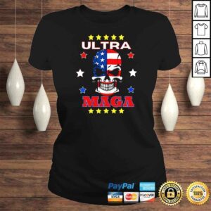 ClassicLadies Ultra MAGA Funny Pro Trump Maga Ultra Maga 2024 TShirt