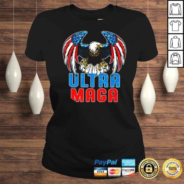 Ultra Maga American Eagle The Great Maga King Shirt - Image 3