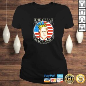 ClassicLadies Ultra Maga The Great Maga King Trump TShirt