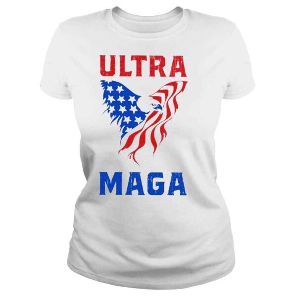 Ultra maga American flag 2024 shirt - Image 3