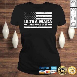 ClassicLadies Ultra maga and proud of it the great maga king antI Biden shirt