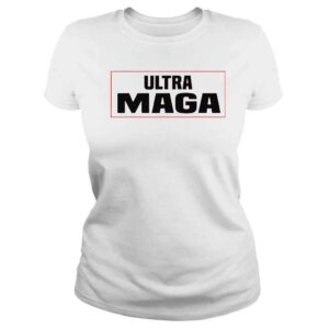 ClassicLadies Ultra maga antI Biden us flag pro Trump trendy shirt