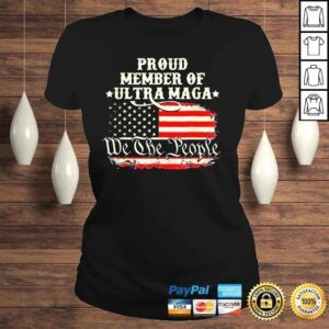 ClassicLadies Ultra maga united state us flag shirt