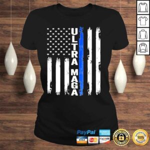 ClassicLadies Ultra maga usa flag ultra mega proud shirt