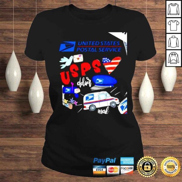 United States Postal Service USPS deliver mail shirt - Image 3