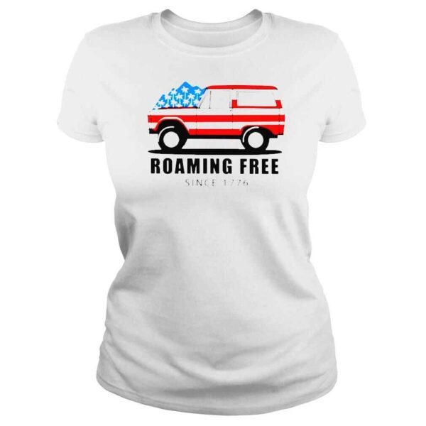 Usa Roaming Free Since 1776 shirt - Image 3