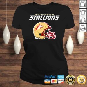 ClassicLadies Usfl Birmingham Stallions Vintage Helmet shirt