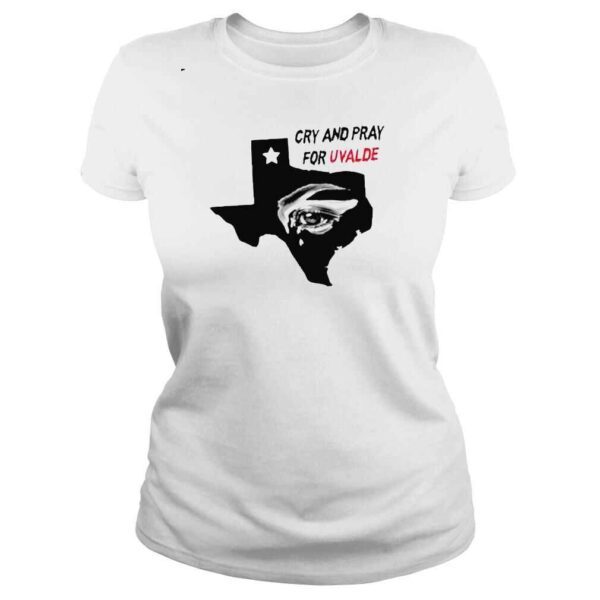 Uvalde Strong Gun Control Now Robb Elementary School Pray for Texas Shirt - Image 3