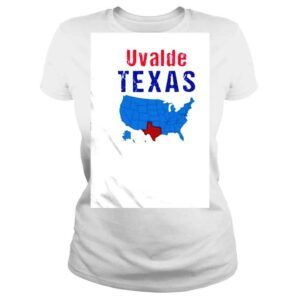 ClassicLadies Uvalde Strong Texas Map shirt