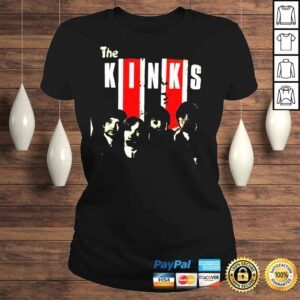 ClassicLadies Vintage band english rock the kinks band Tshirt