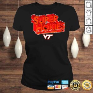 ClassicLadies Virginia Tech Baseball Super Hokies TShirt