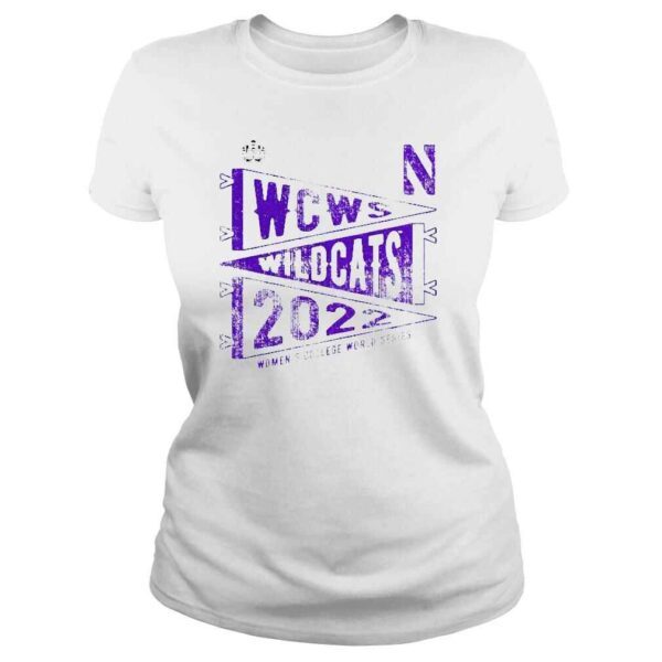 WCWS Wildcats 2022 Softball Womens College World Series Northwestern Wildcats Shirt - Image 3